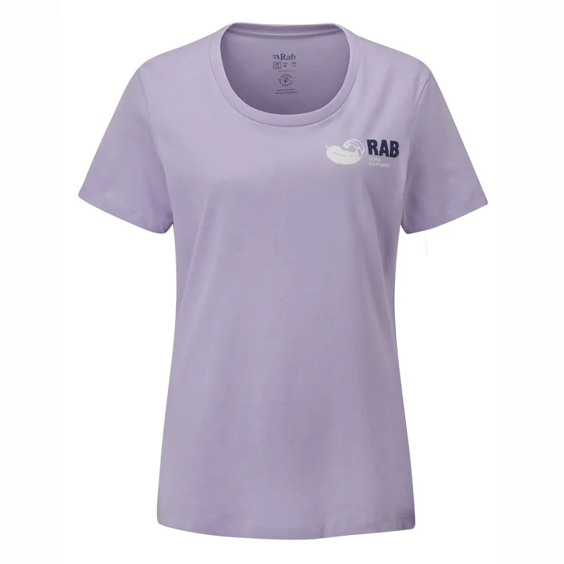 Rab Womens Stance Vintage Tee - Lilac